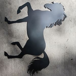 Steel 1/8 thick horses